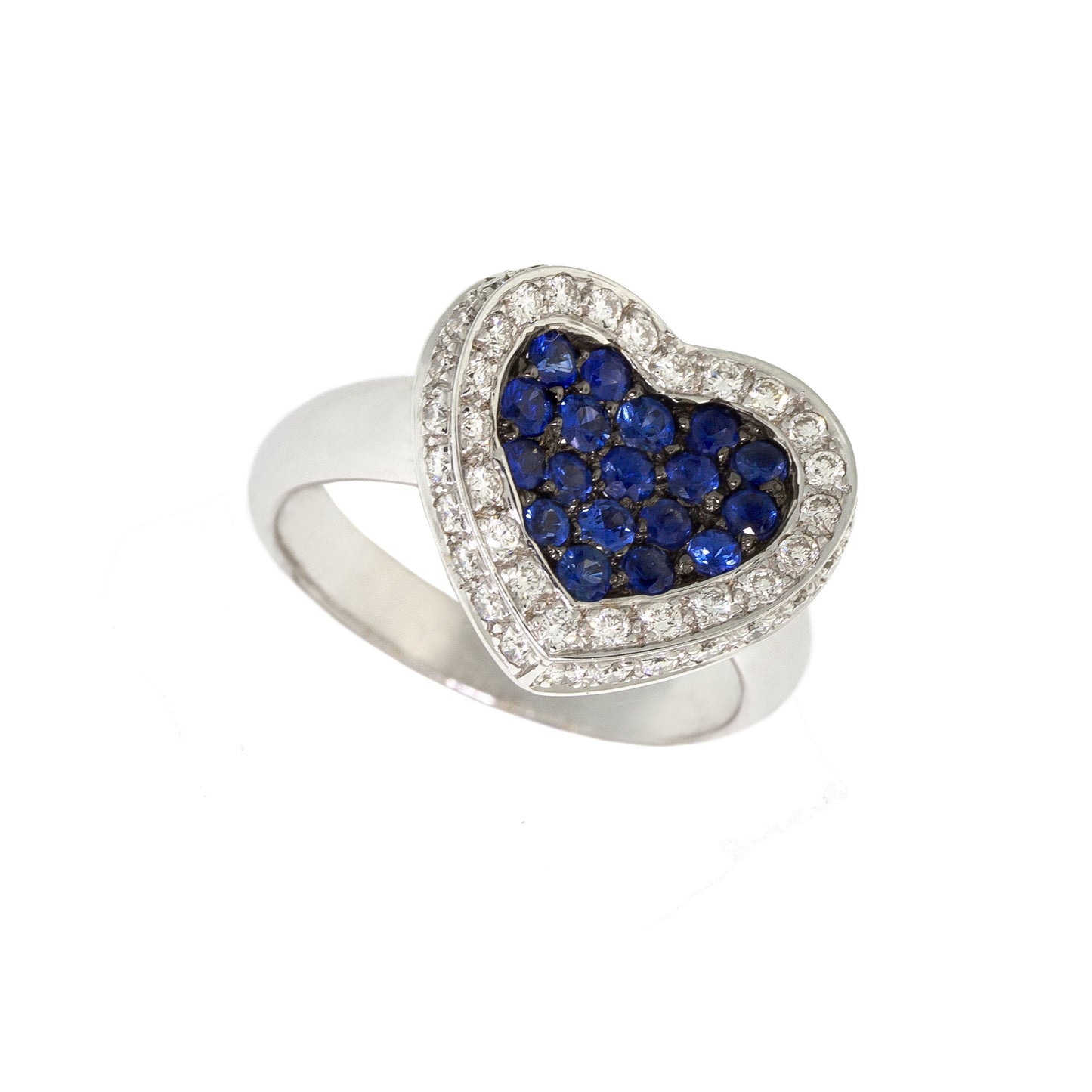 Heart Sapphire Ring