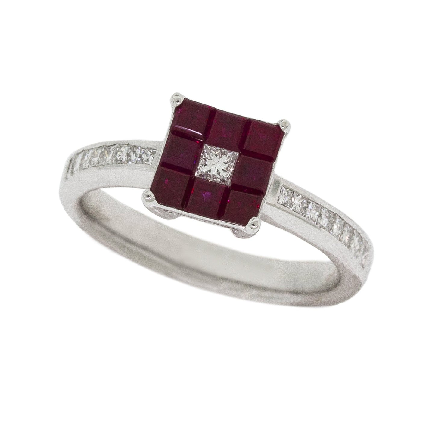 Ruby And Diamond Ring