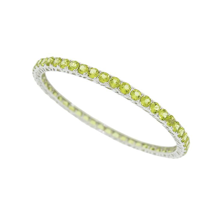 Bangle Peridot Bracelet
