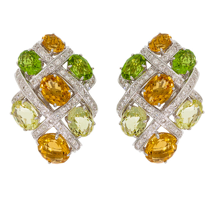 Shine | Citrine Earrings