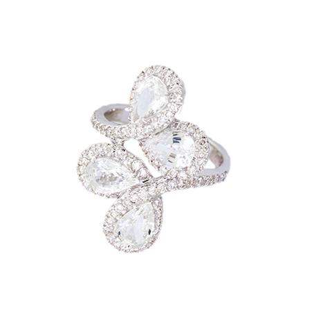 White Sapphire Ring