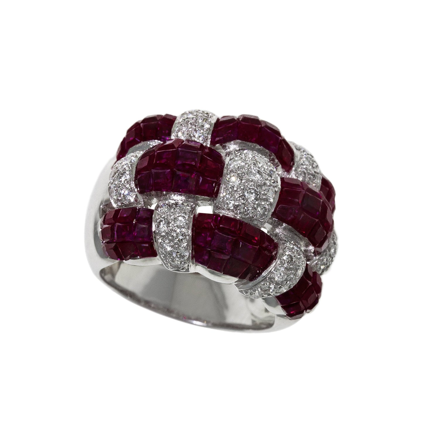 Balance | Woven Ruby Ring