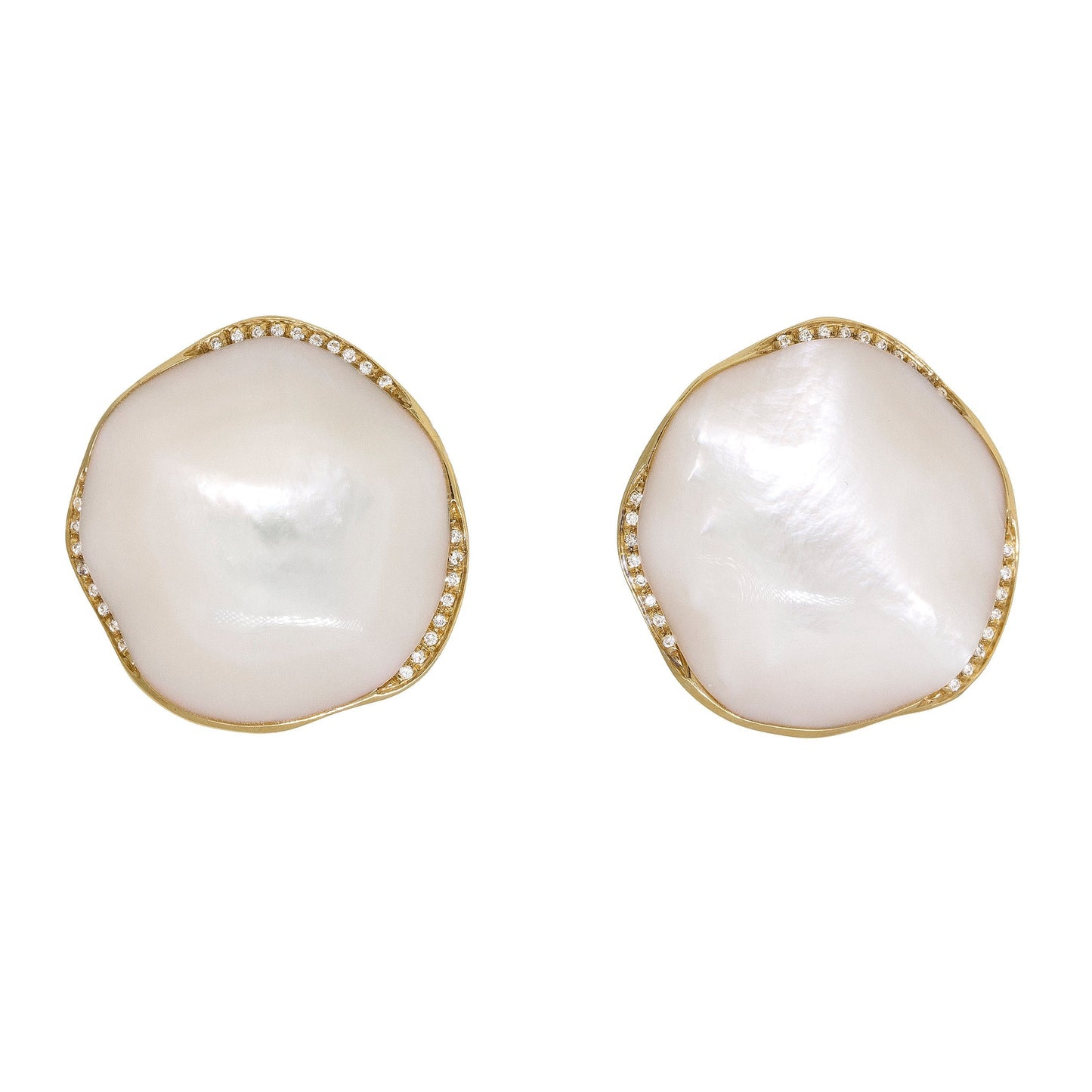 Lunar | Mother Of Pearl Earrings