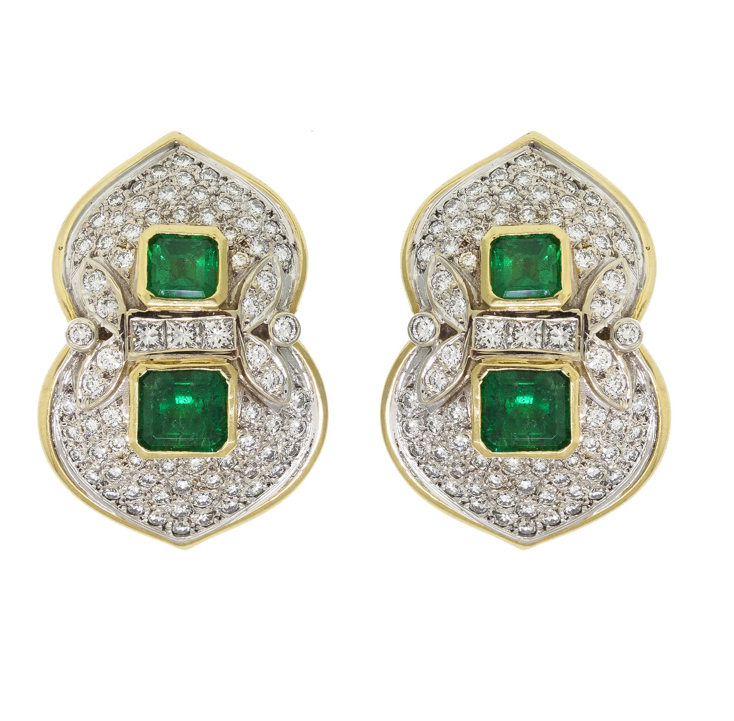 Majesty | Emerald Earrings