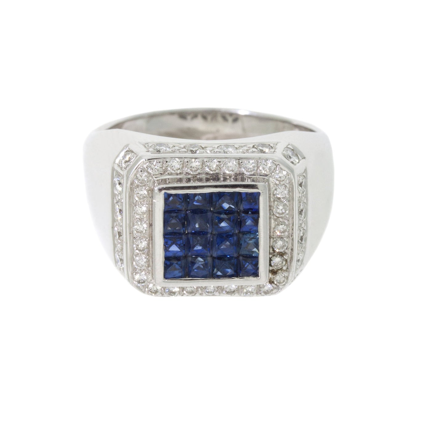 Square Diamond Ring