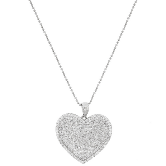 Elation | Heart Diamond Necklace