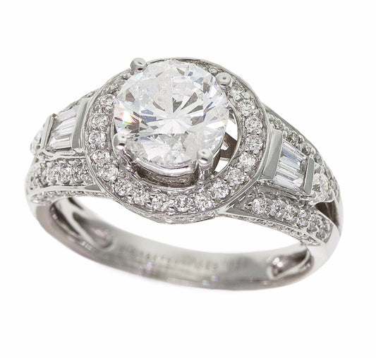 Halo Diamond Ring