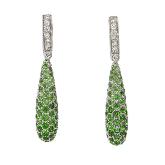   Tsavorite Earrings