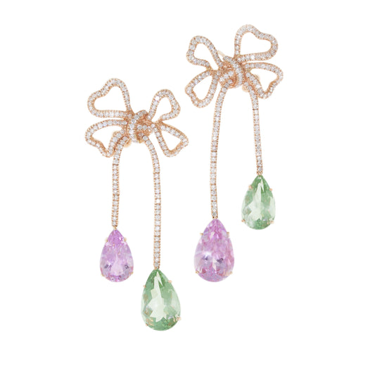 Present |  Kunzite Earrings