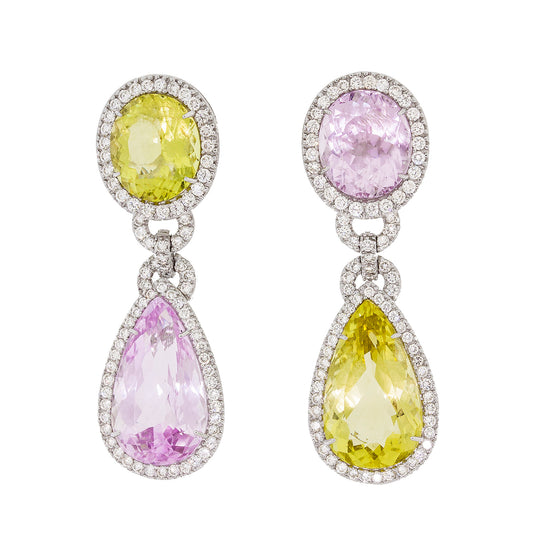 Kunzite Earrings