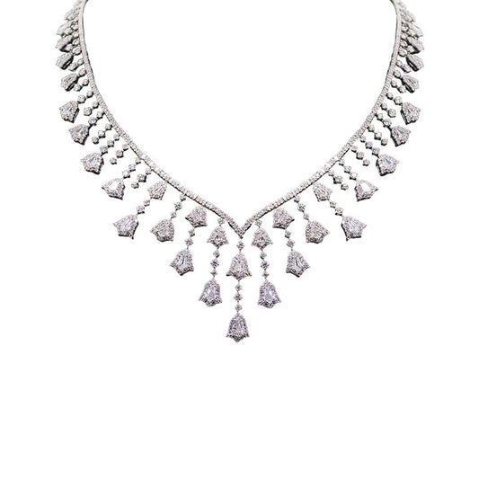 Kite Diamond Necklace