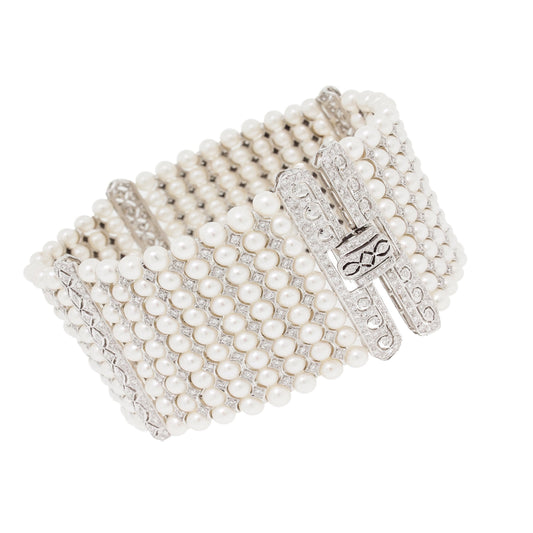 Woven Empire |  Diamond Bracelet