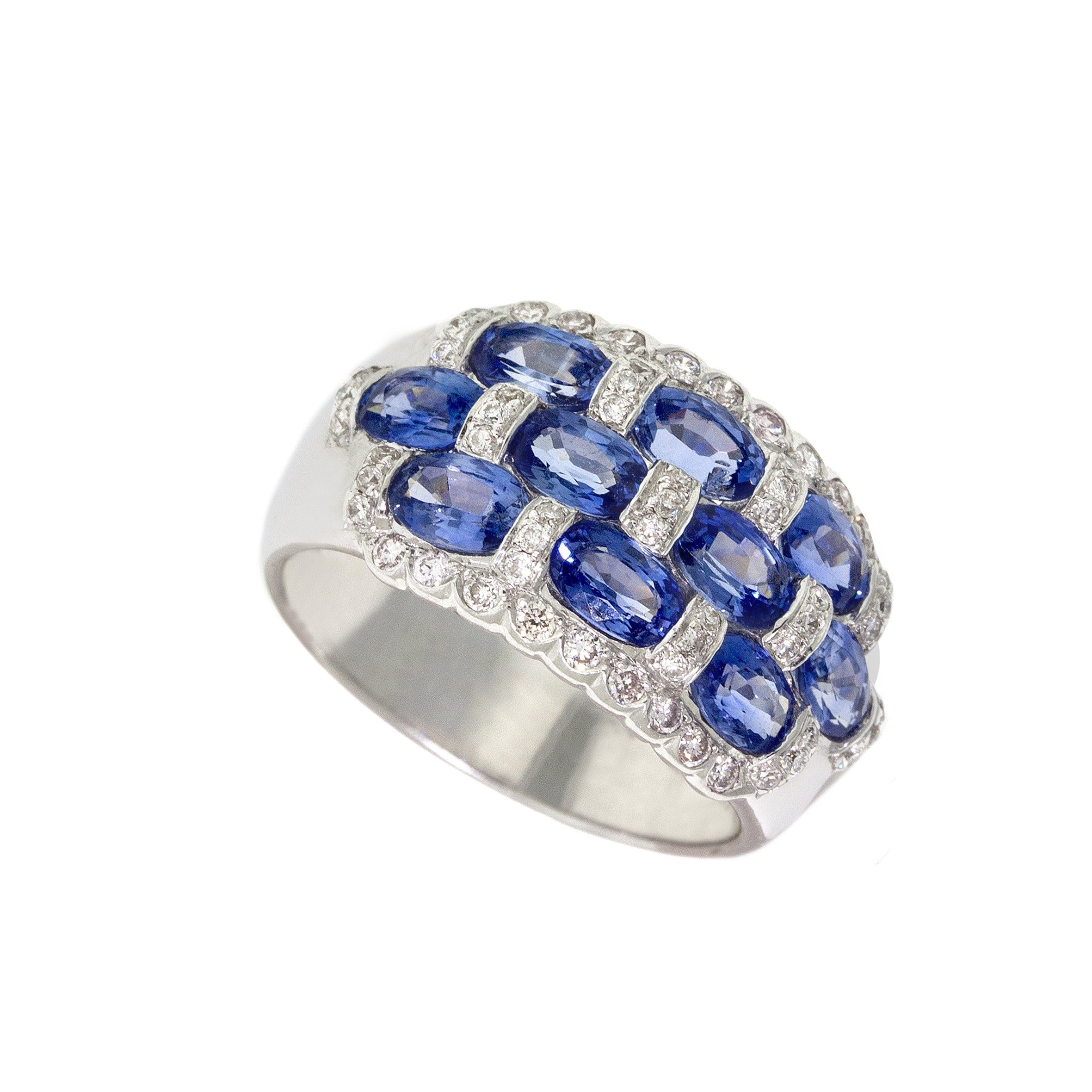 Lemo Rasko Woven Diamond Ring | Rasko Jewellery