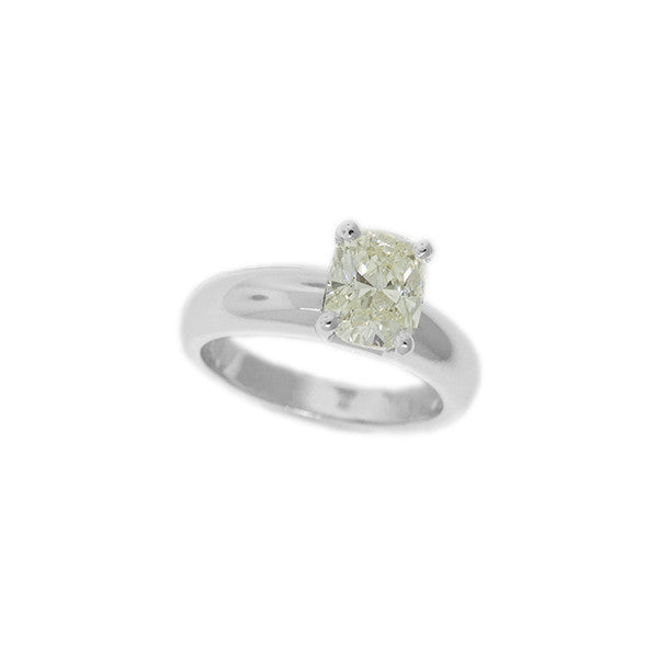 Cushion Cut Diamond Ring