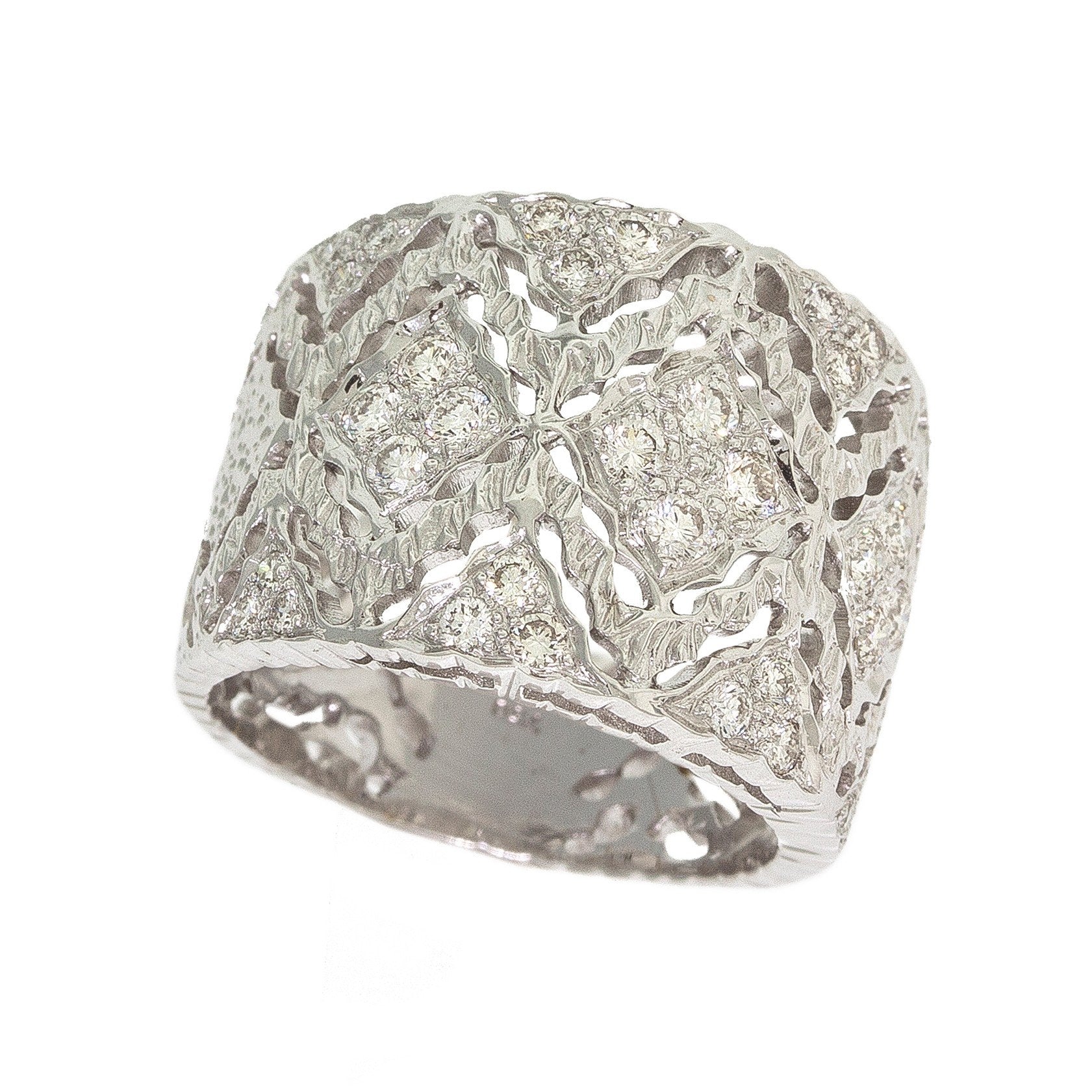  Flower Diamond Ring 