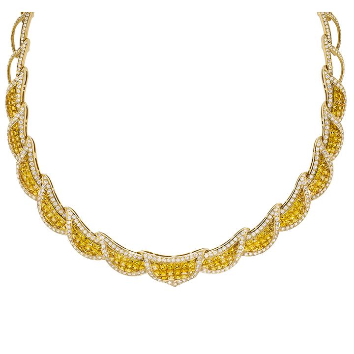 Coronation | Yellow Sapphire Necklace