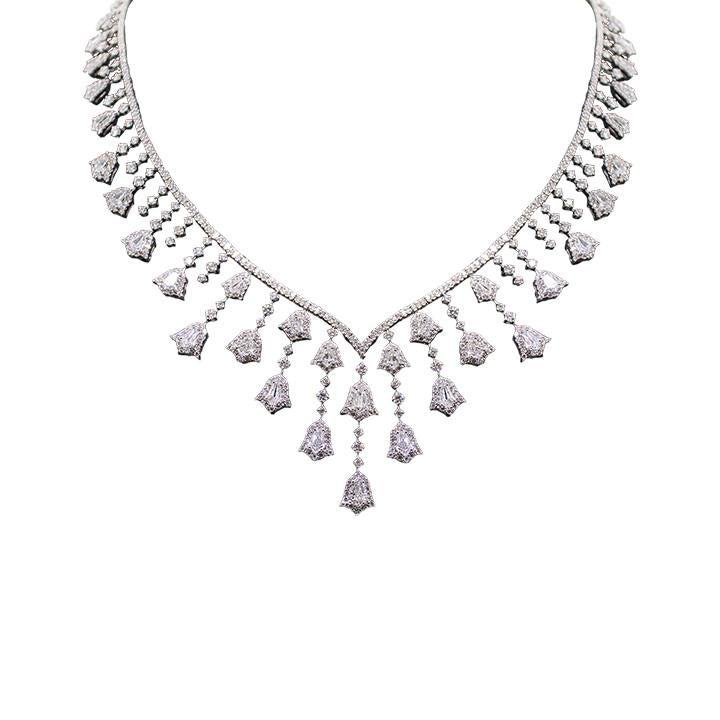  Kite Diamond Necklace