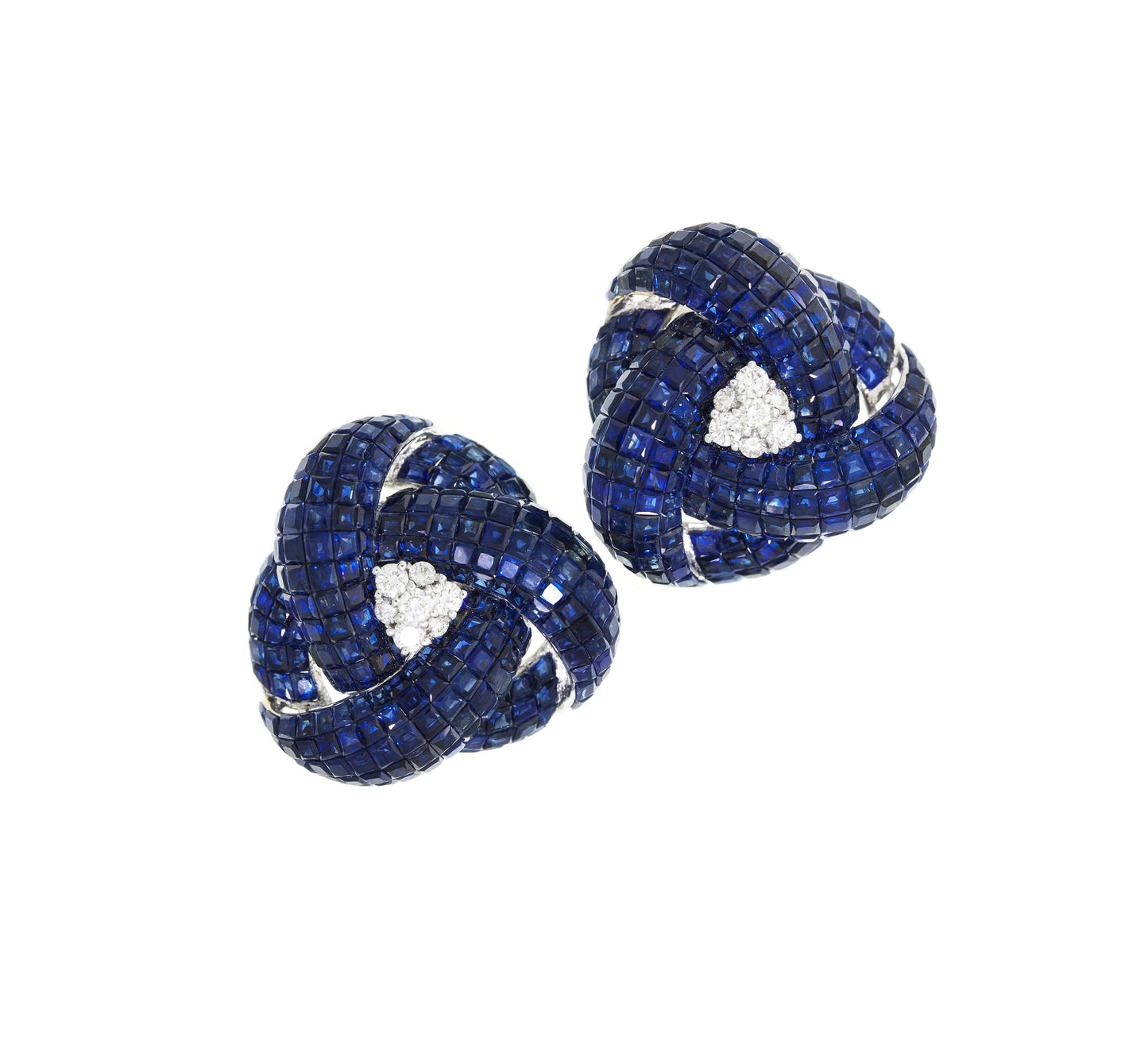 Reinvent | Knot Sapphire Earrings