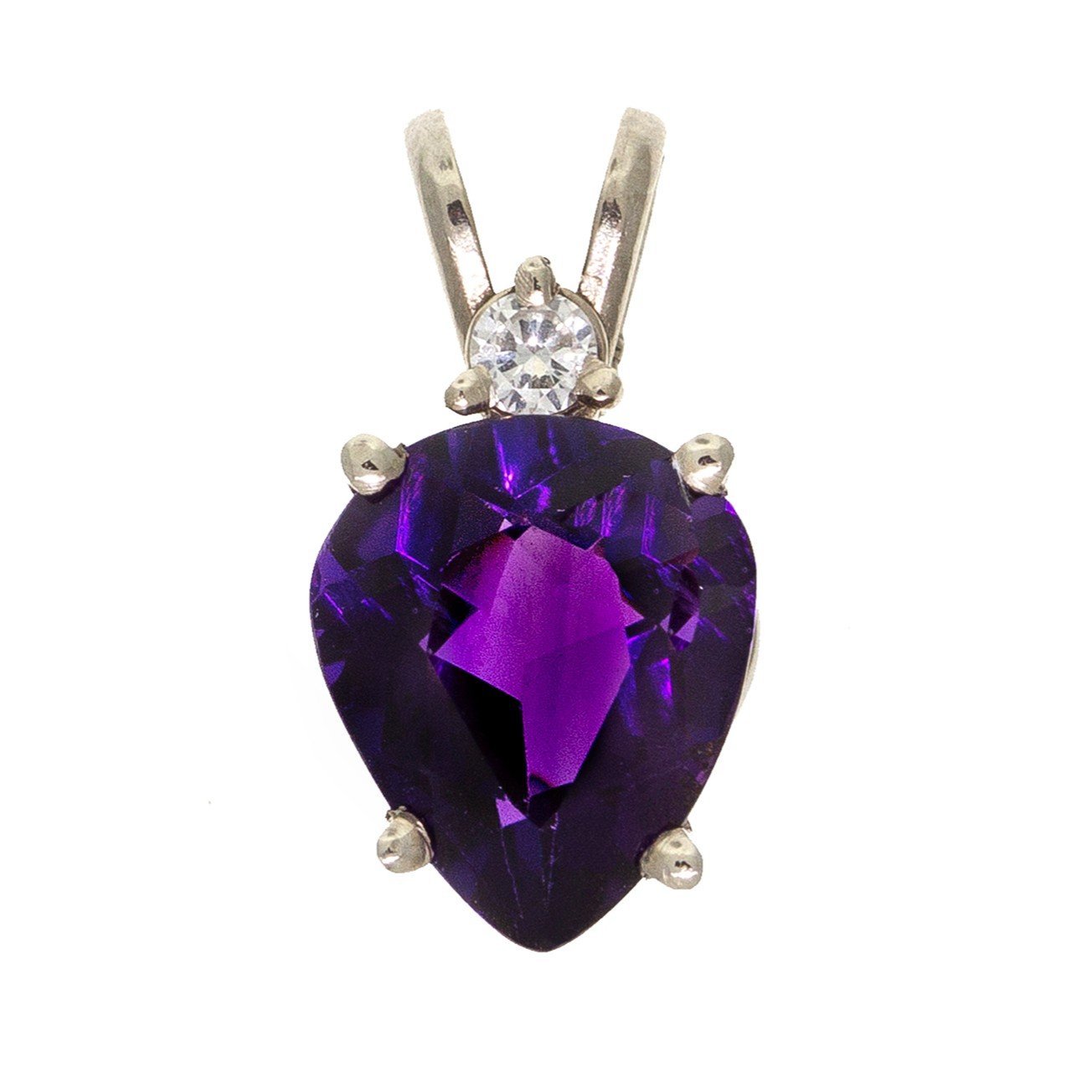  Purple Amethyst Necklace