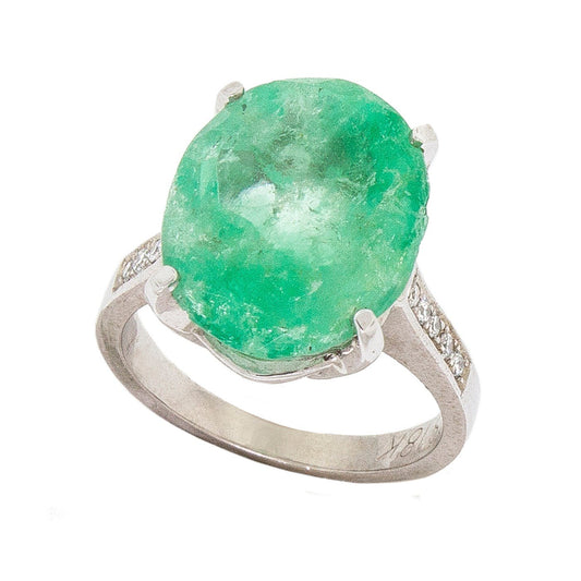 Promise | Oval  Emerald Ring 