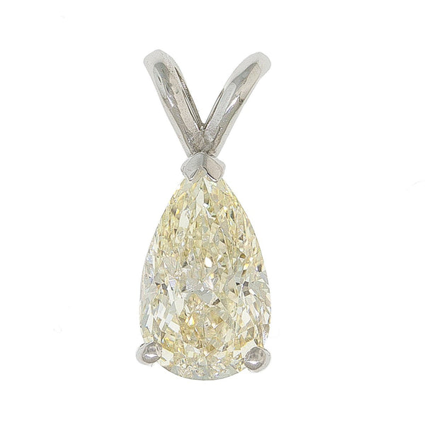  Pear Cut Diamond Necklace