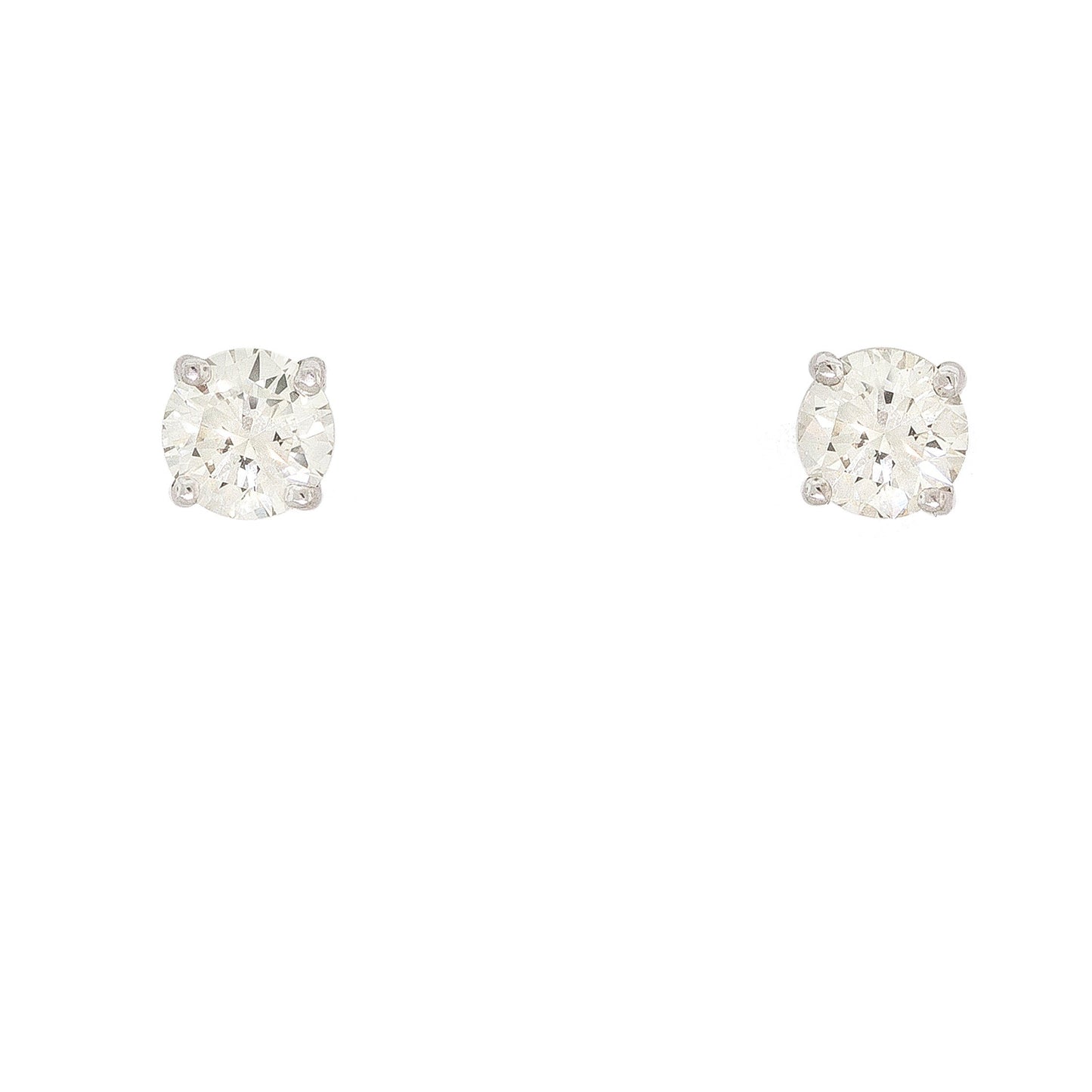  Stud Diamond Earrings