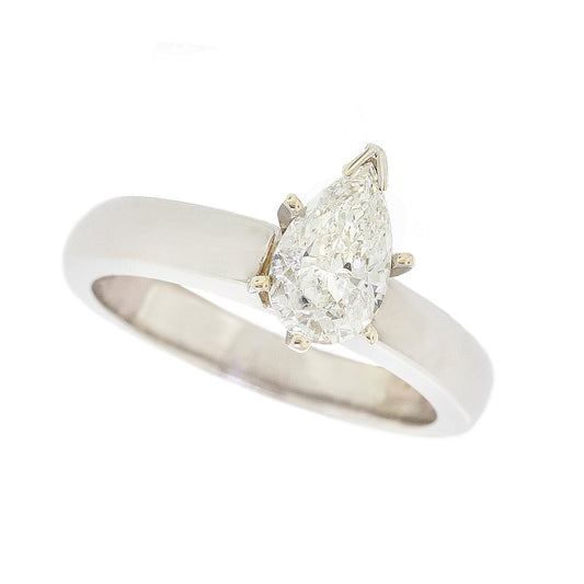  Pear Cut Diamond Ring 