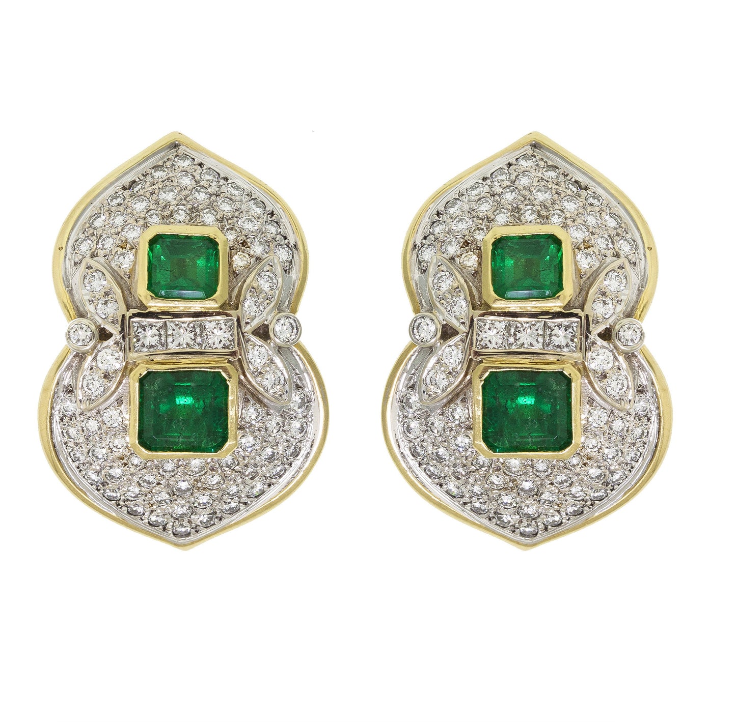 Majesty |  Emerald Earrings