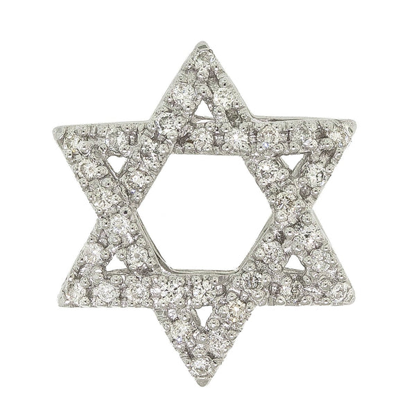  Star Of David Diamond Necklace