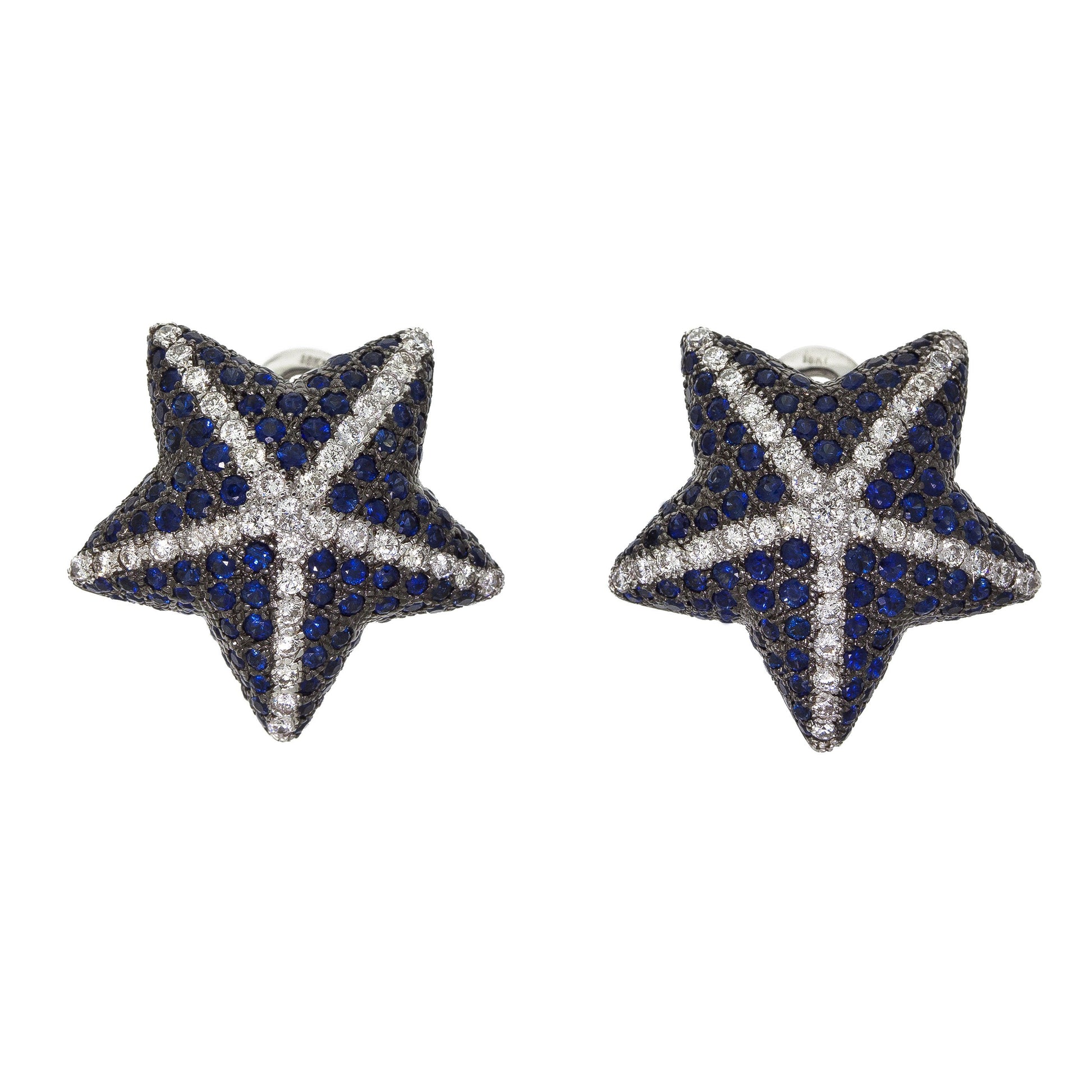  Star Sapphire Earrings